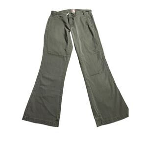 Vintage Abercrombie & Fitch Pants Women's 27 Green Flare